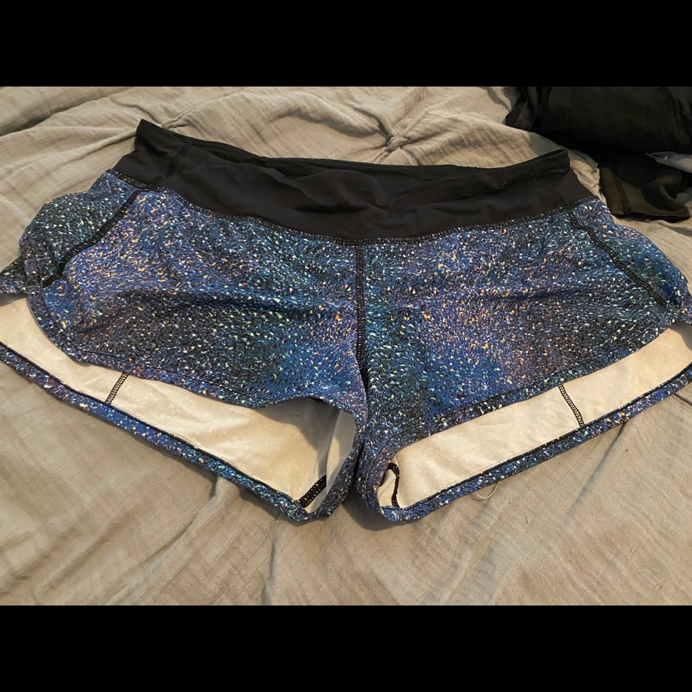 Cute space blue lululemon shorts